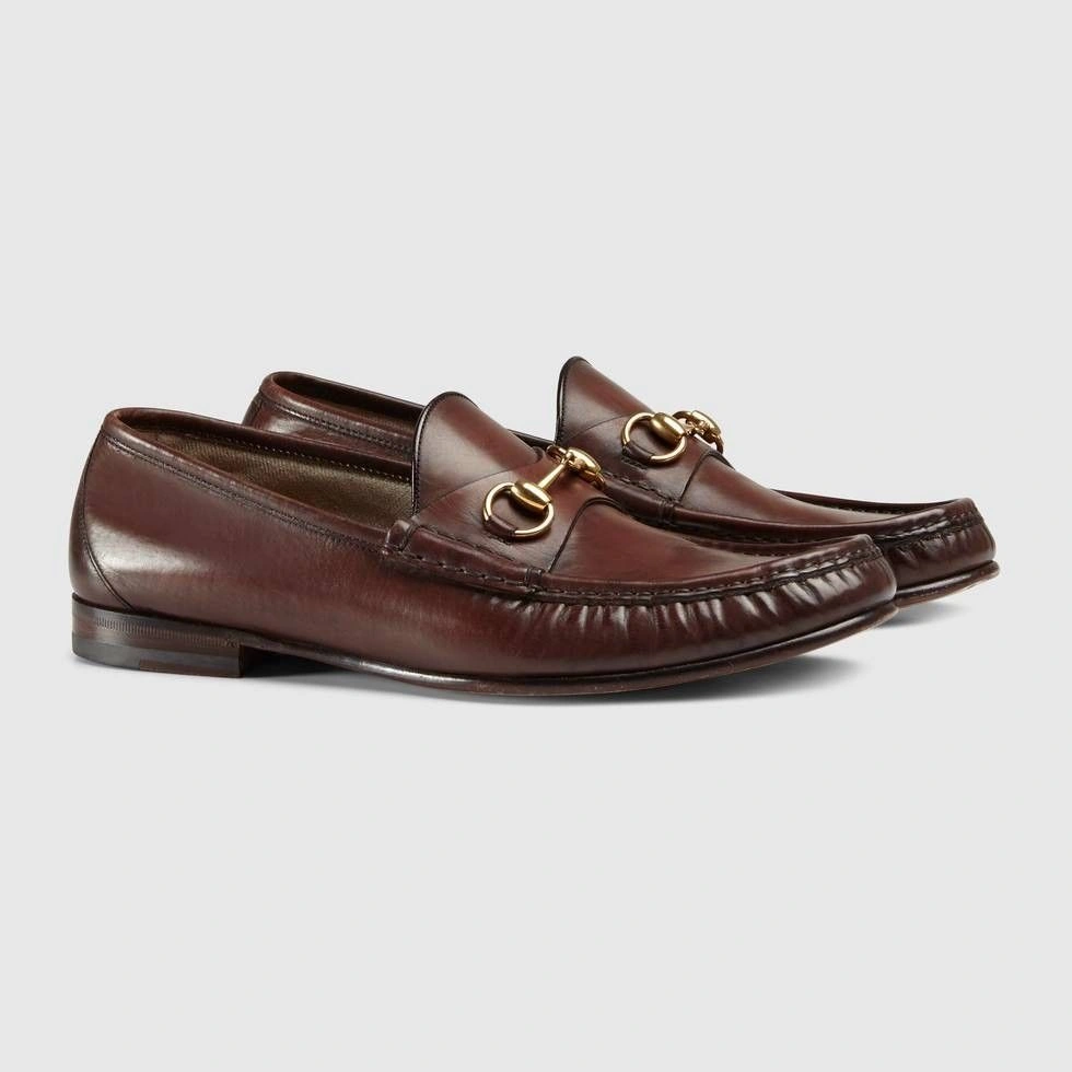 Brown Man's Loafers Shoes