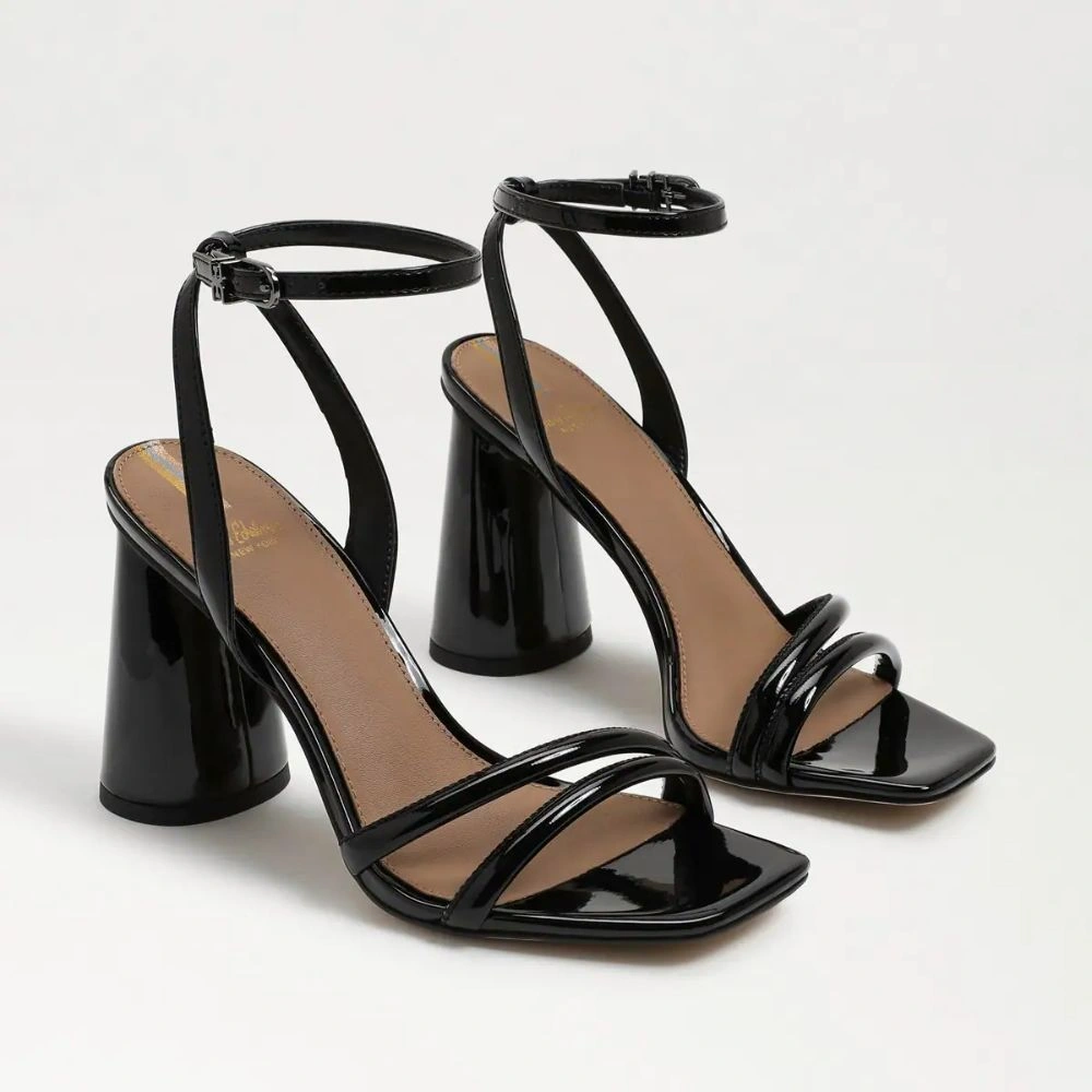 Maegan Black Patent Women Casual Shoes